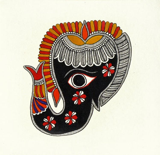 Amrish Jha-Traditional Art-Madhubani-8
