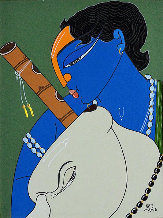 Apu Debnath-Contemporary Art-Figurative Art-4