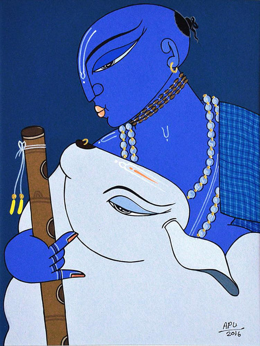 Apu Debnath-Contemporary Art-Figurative Art-5
