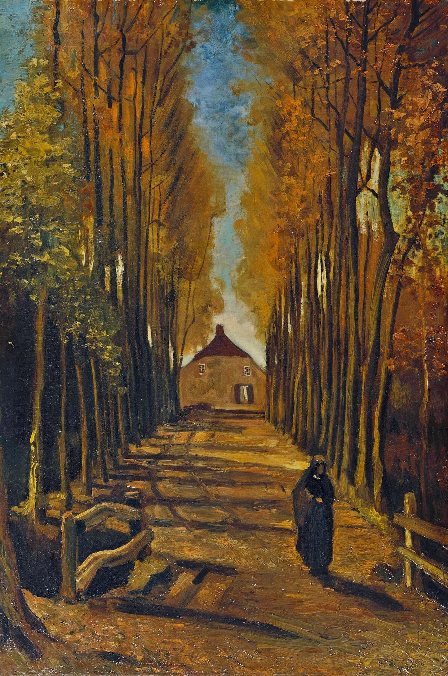 Avenue of Poplars at Sunset, 1884