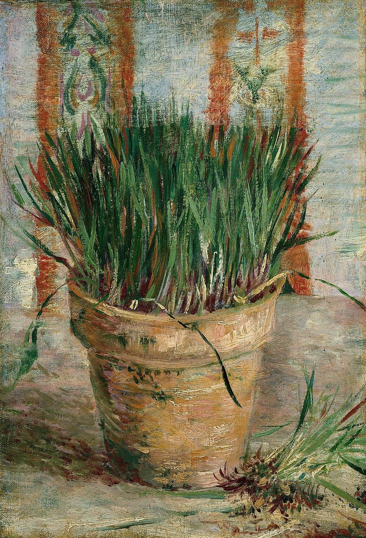 Flowerpot with Chives, 1887