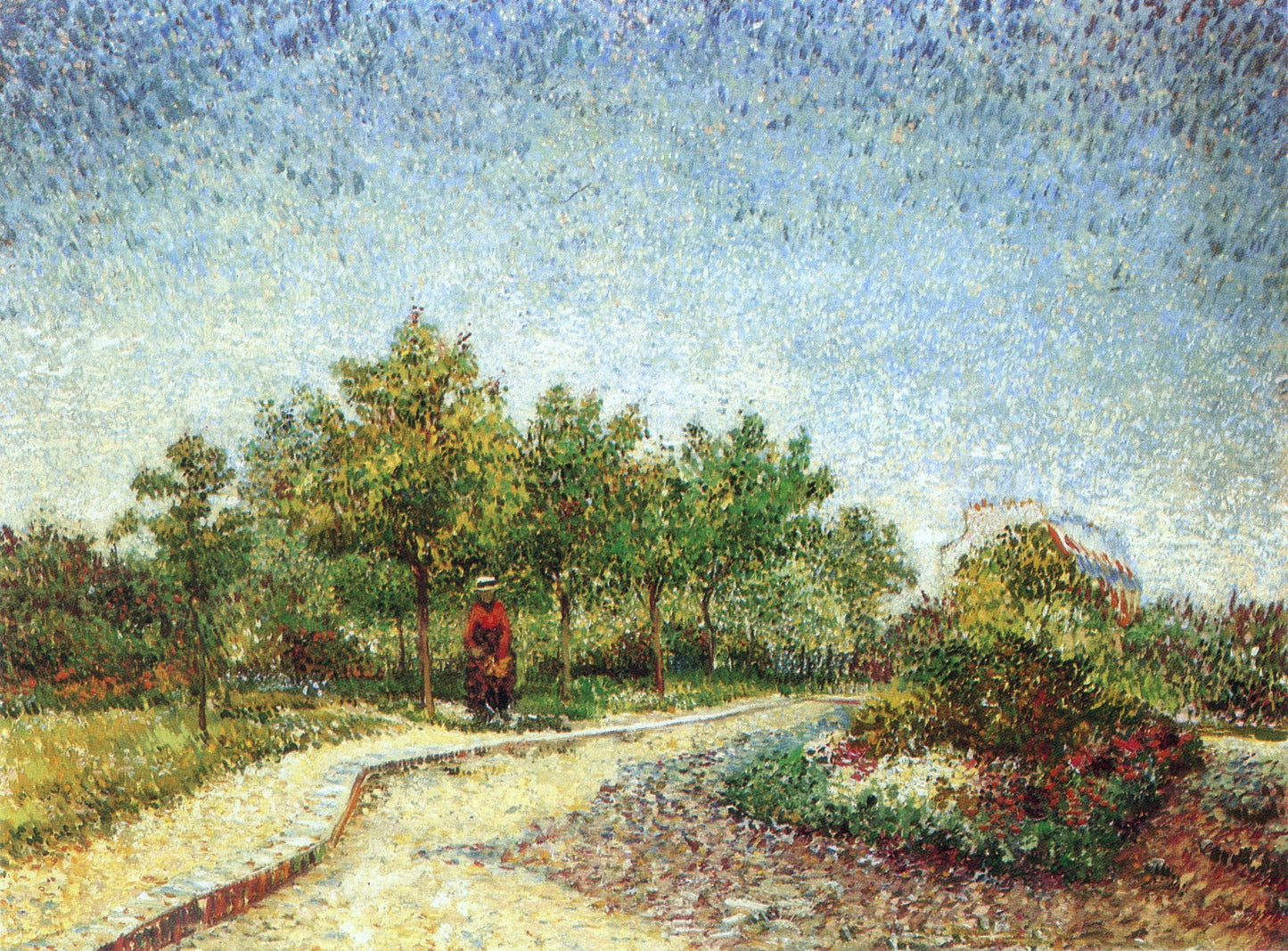 Lane in Voyer d'Argenson Park at Asnieres, 1887
