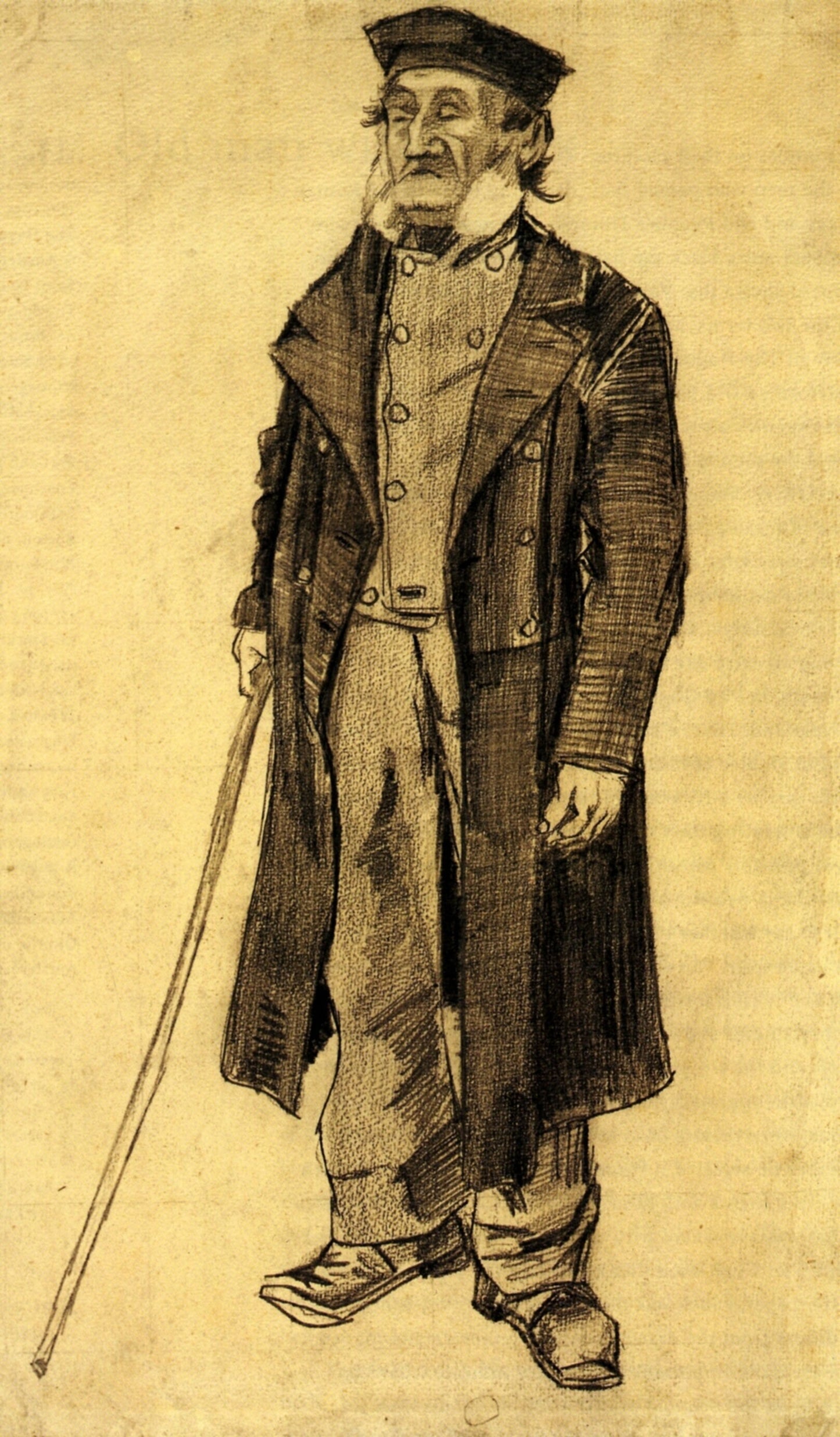Old Man with a Stick, 1882