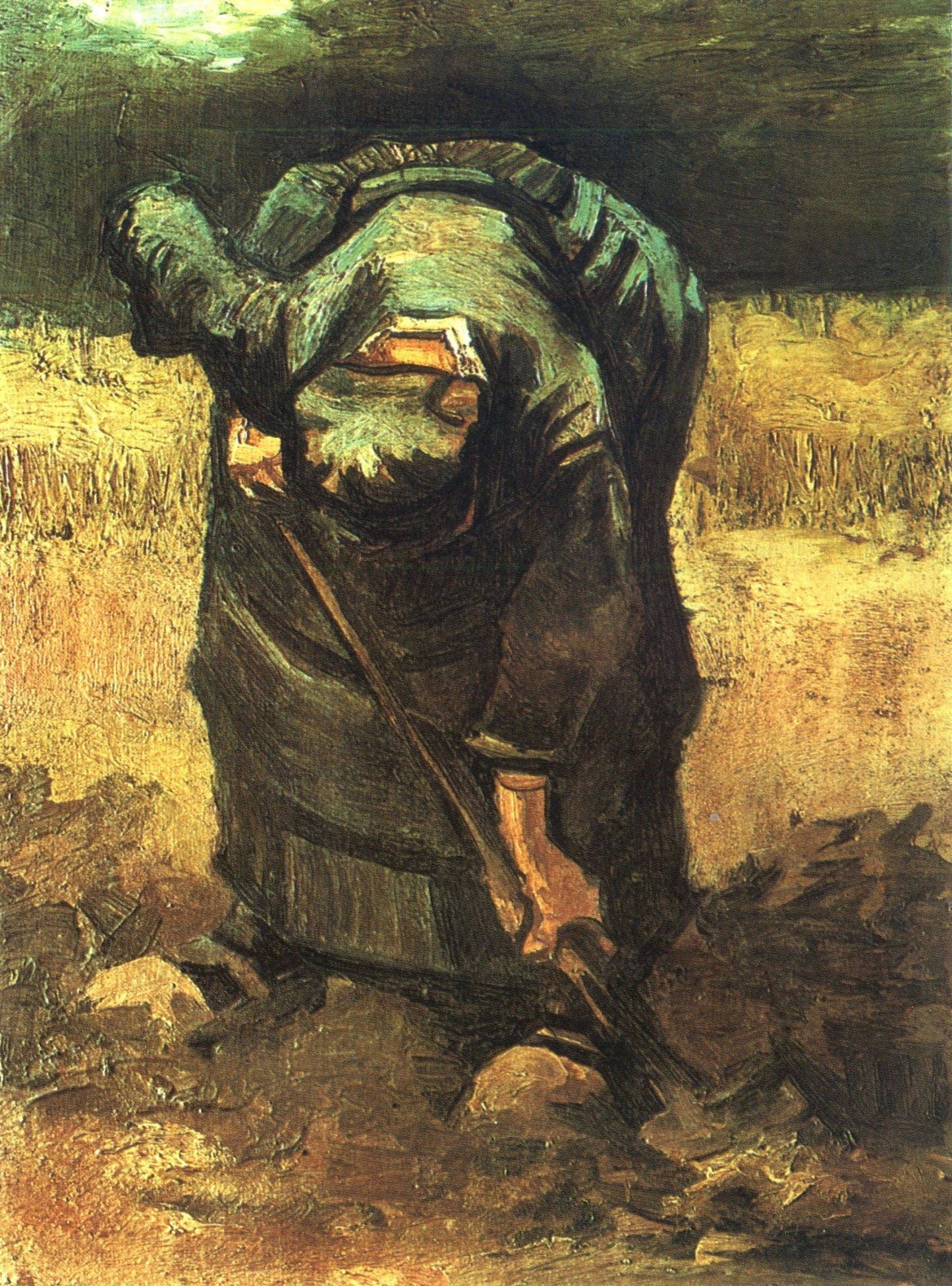 Peasant Woman Digging, 1885 01