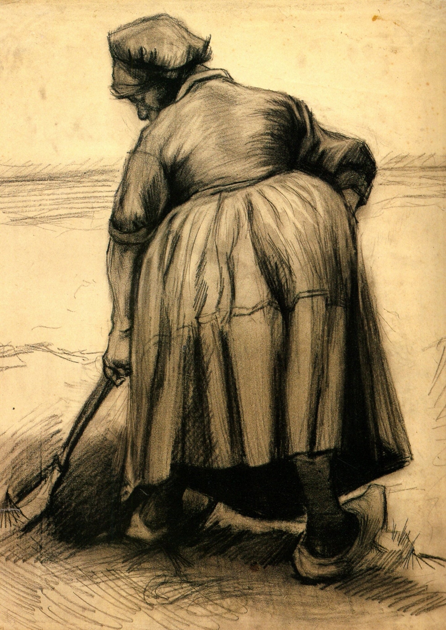Peasant Woman Digging, 1885 03