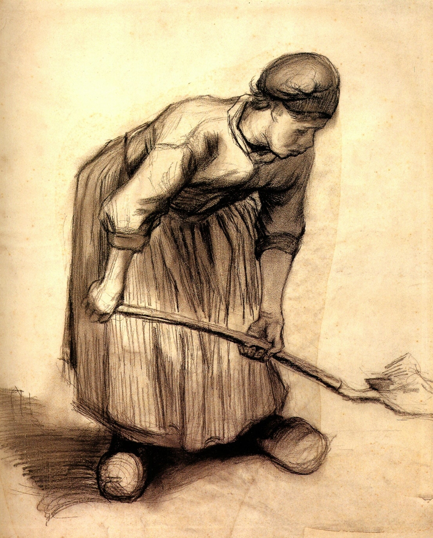 Peasant Woman Digging, 1885 04