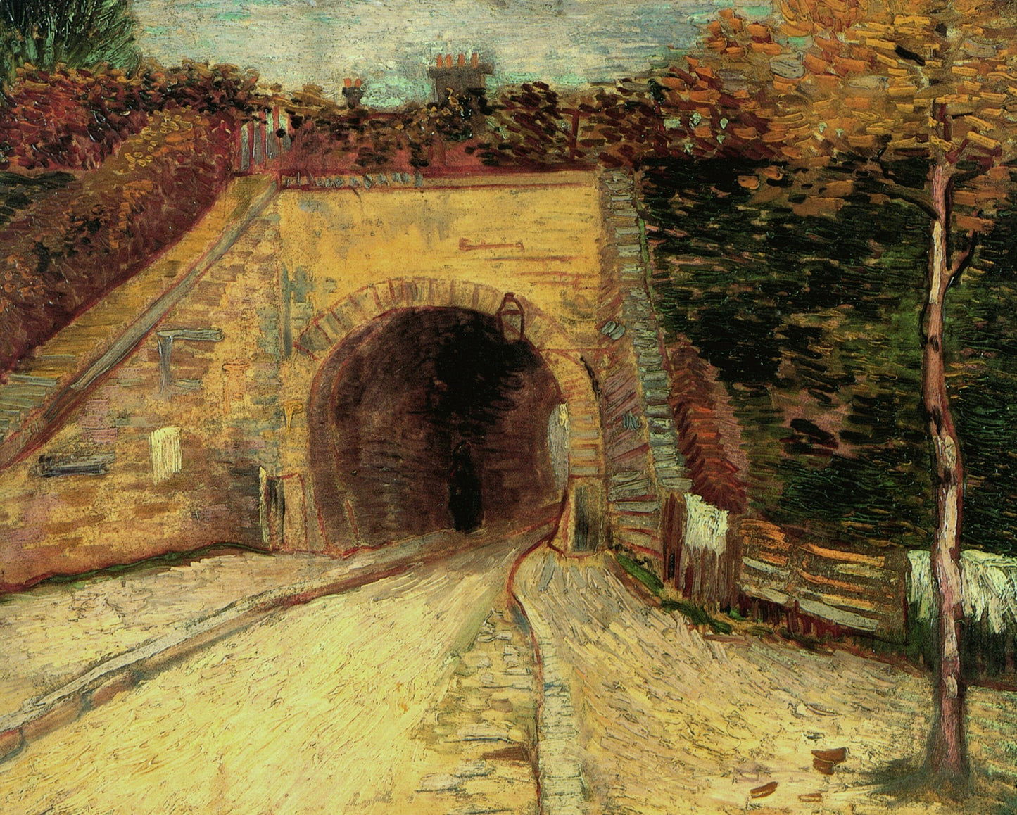 Roadway with Underpass, 1887