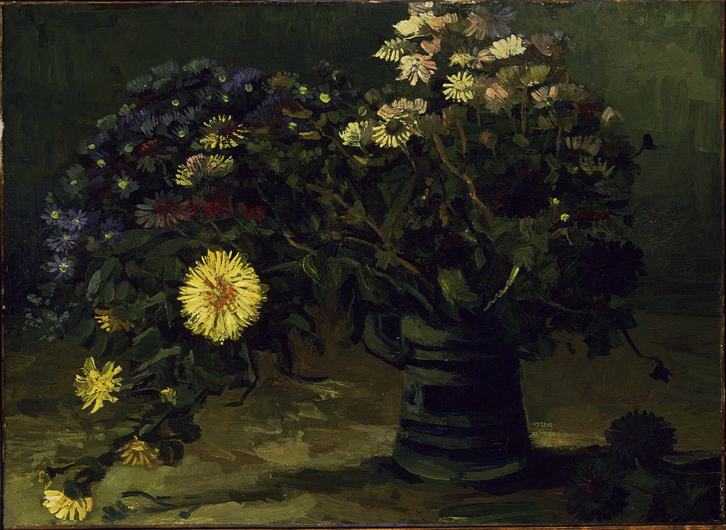 Still Life with a Bouquet of Daisies, 1884-85