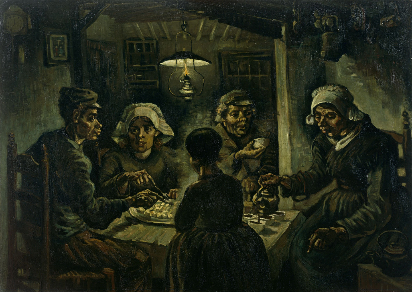 The Potato Eaters, 1885 01