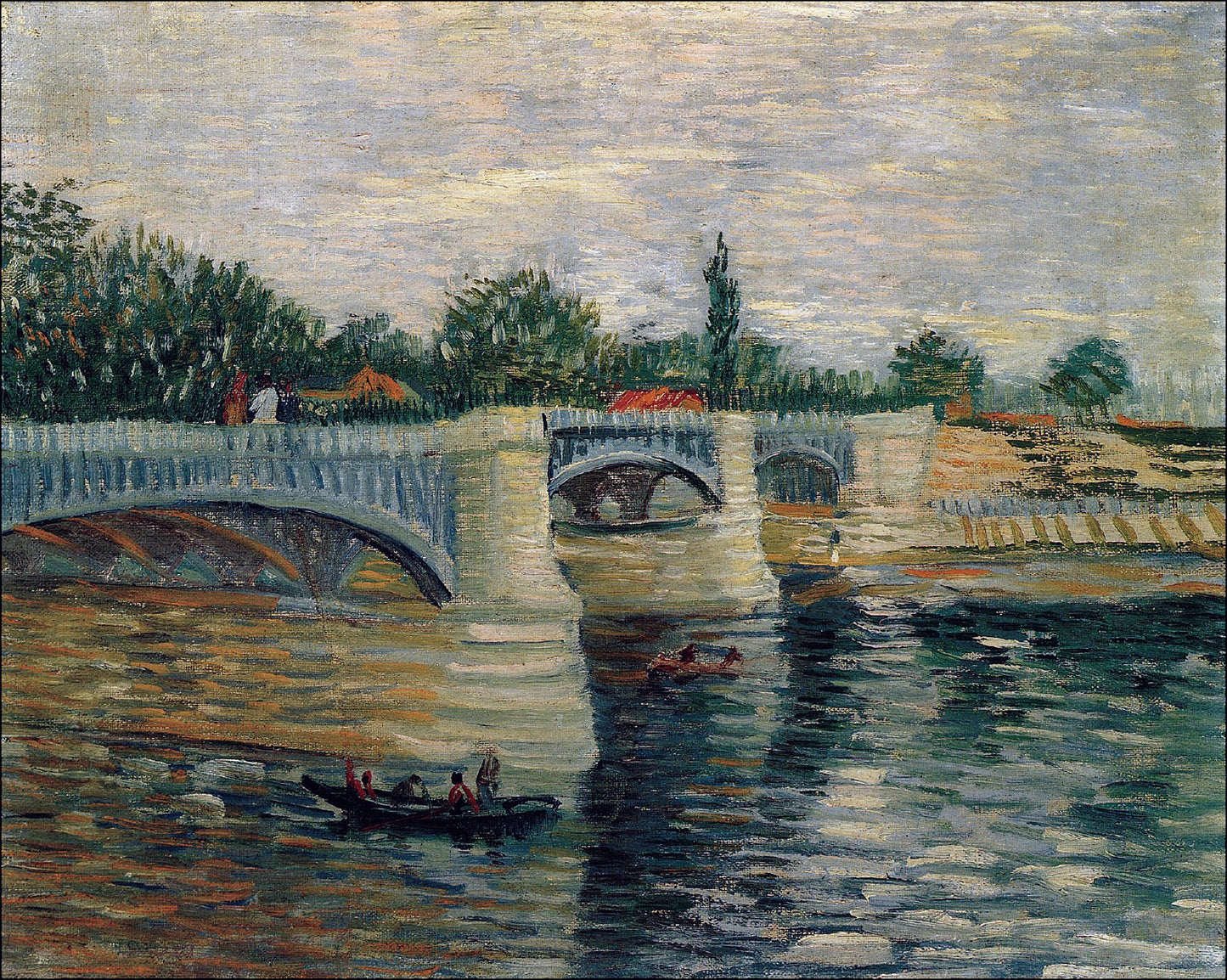 The Seine with the Pont de la Grande Jette, 1887