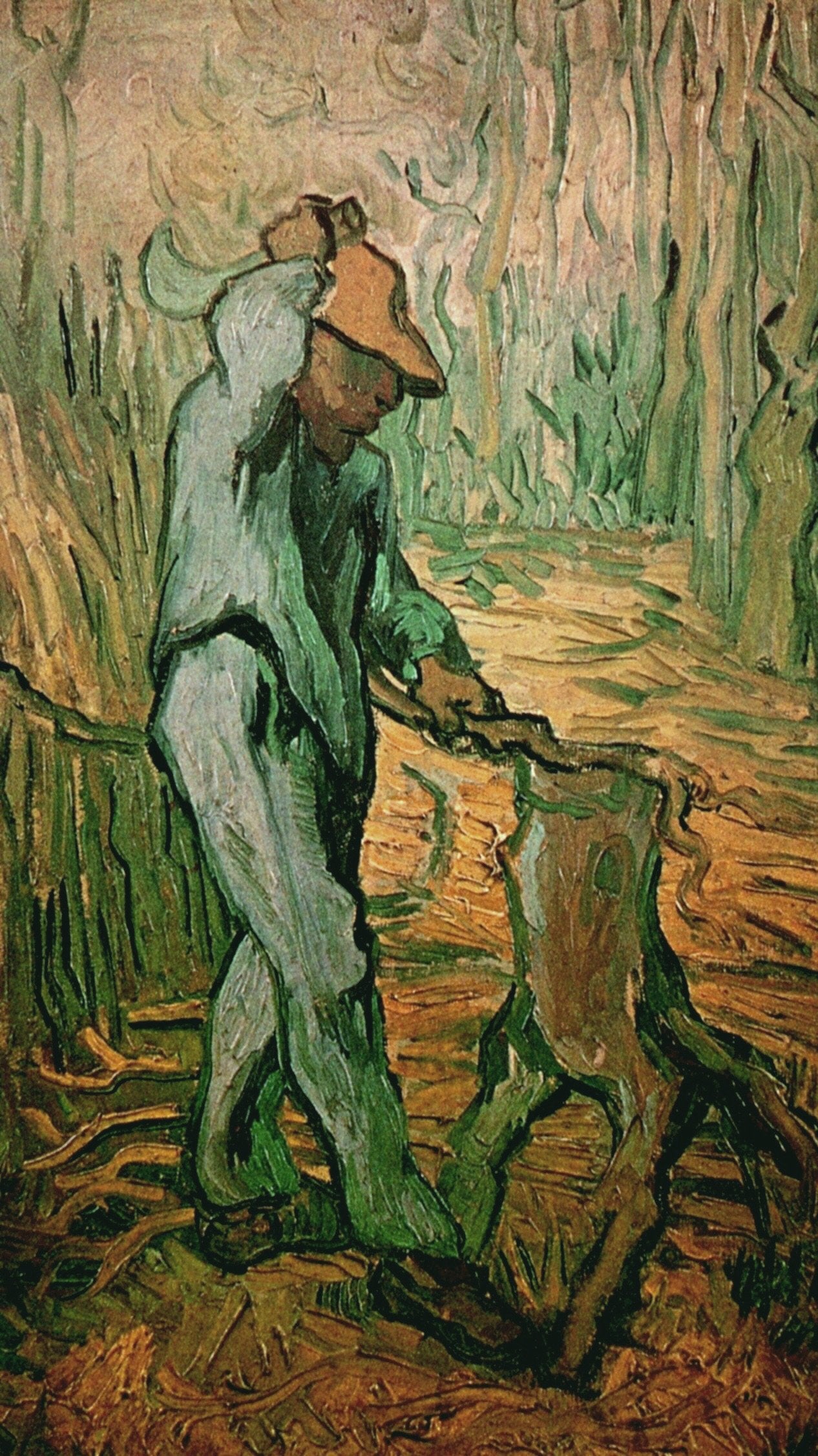 The Woodcutter (after Millet), 1890