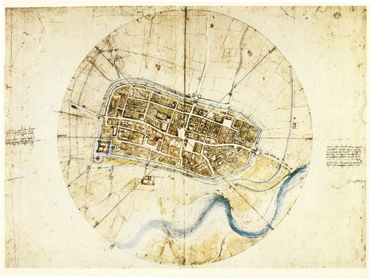 Town Plan Of Imola