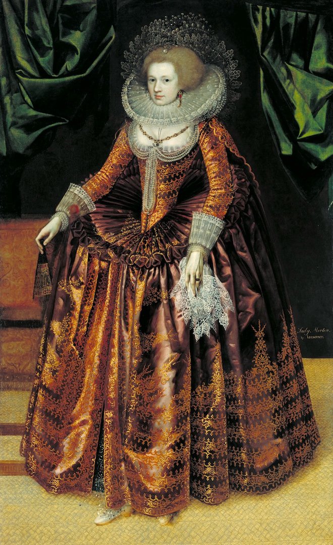 British School 17th century - Portrait of Anne Wortley, Later Lady Morton, Tate Britain