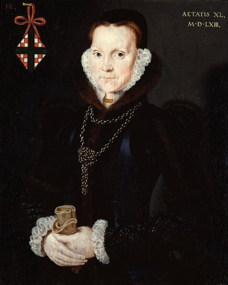 Hans Eworth - Portrait of Elizabeth Roydon, Lady Golding, Tate Britain