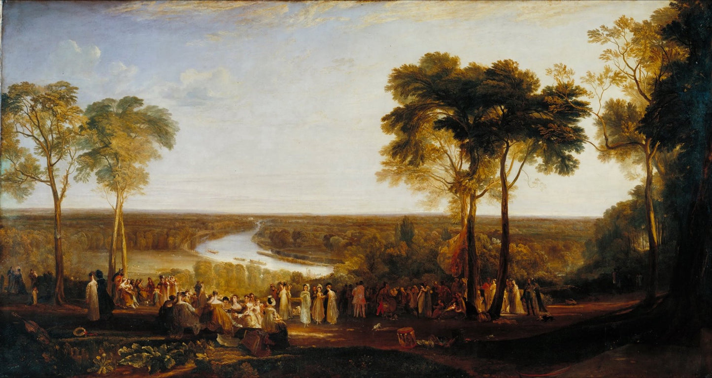 Joseph Mallord William Turner - England Richmond Hill, on the Prince Regent’s Birthday, Tate Britain