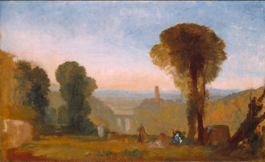 Joseph Mallord William Turner - Italian Landscape with Bridge and Tower, Tate Britain