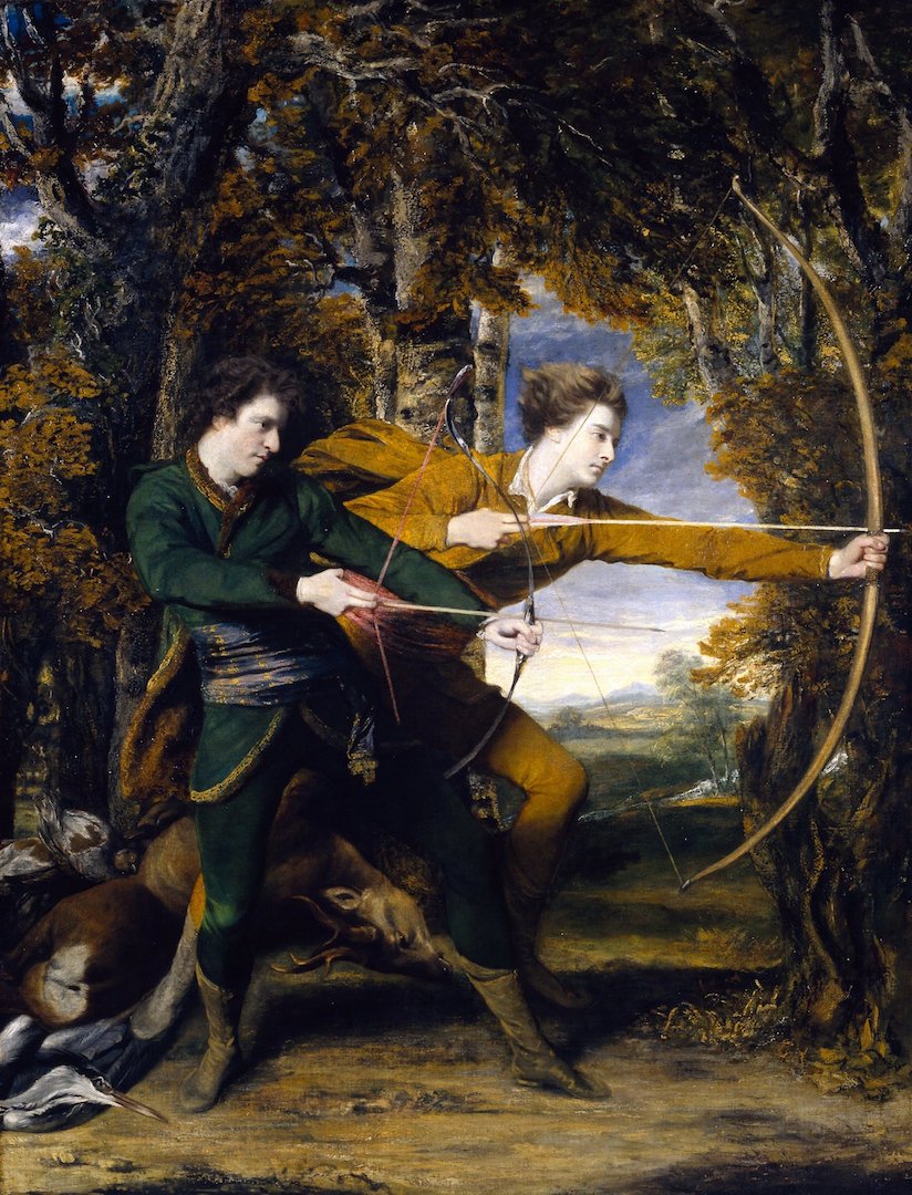 Sir Joshua Reynolds - Colonel Acland and Lord Sydney The Archers, Tate Britain