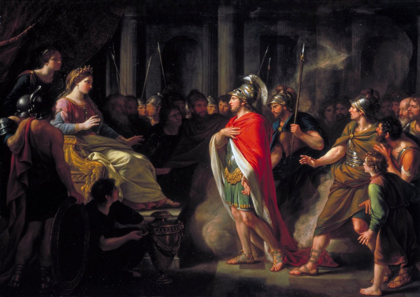Sir Nathaniel Dance-Holland - The Meeting of Dido and Aeneas, Tate Britain