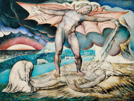 William Blake - Satan Smiting Job with Sore Boils, Tate Britain