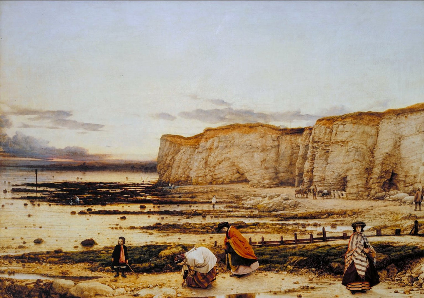 William Dyce - Pegwell Bay, Kent - a Recollection of October 5th 1858, Tate Britain