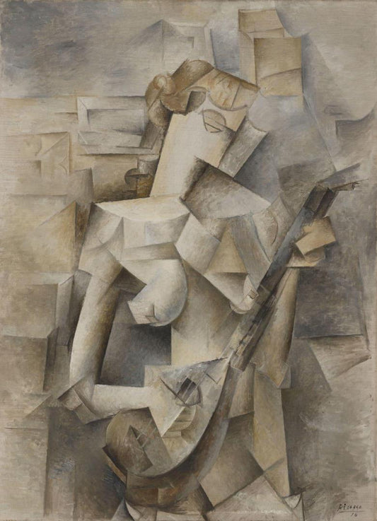 Pablo Picasso - Girl with a Mandolin