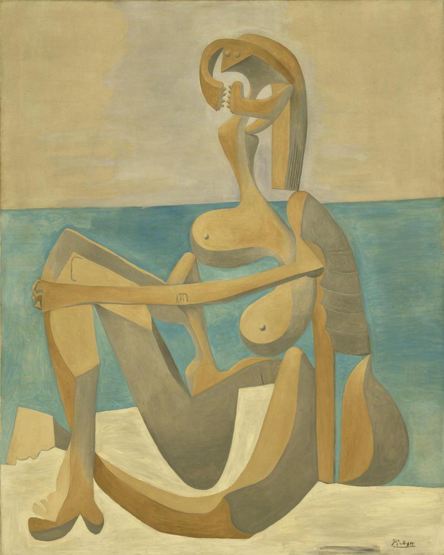 Pablo Picasso - Seated Bather