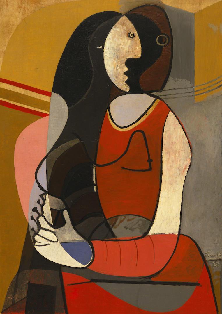 Pablo Picasso - Seated Woman