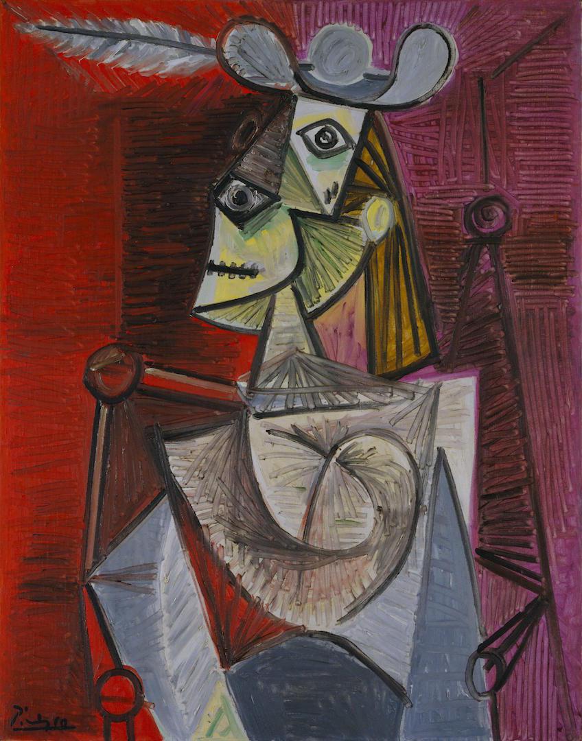 Pablo Picasso - Woman in an Armchair