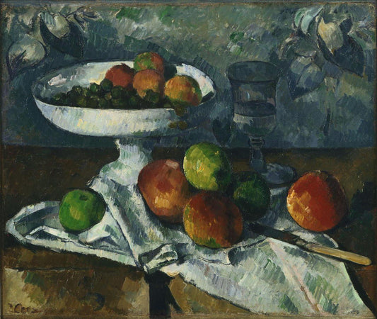 Paul Cézanne - Still Life with Fruit Dish