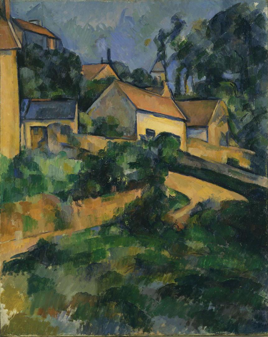 Paul Cézanne - Turning Road at Montgeroult