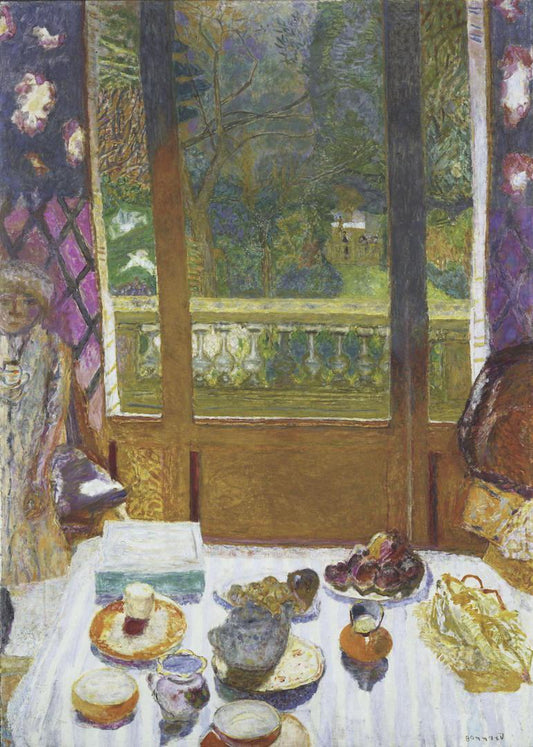 Pierre Bonnard - Dining Room Overlooking the Garden