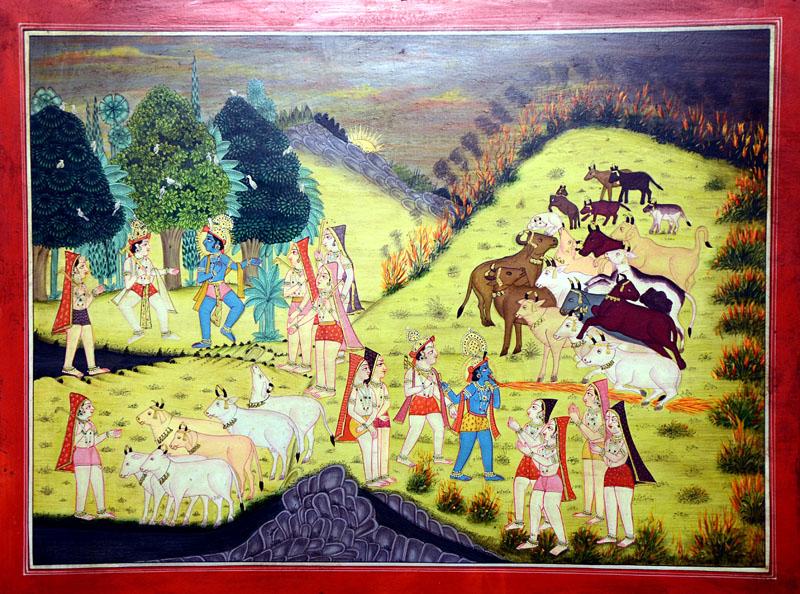 Local Tribal Artist-Traditional Art-Miniature Painting-3