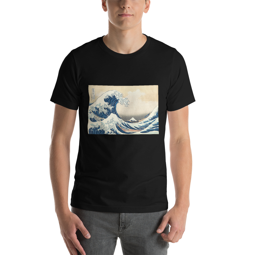 The-Great-Wave-Off-Kanagawa-Cotton-Art-Tee-For-Men